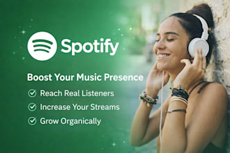 do spotify music promotion, song promotion spotify listeners