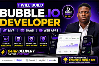 build bubble io bubble app bubble mvp bubble saas as bubble io developer