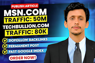 do high authority guest post on techbullion, ipsnews,net and msn,com