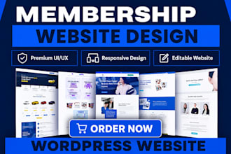 build a wordpress membership website with memberpress subscription setup