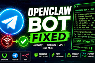fix openclaw clawdbot moltbot telegram gateway error not responding vps mac mini