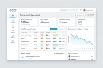 design UI UX with fast turnaround