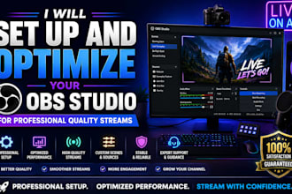set up and optimize your obs studio for professional quality streams