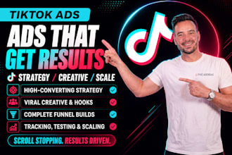set up and manage tiktok ads for leads and sales