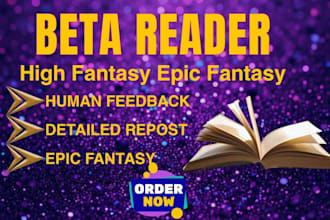 beta read your ya high fantasy epic fantasy manuscript