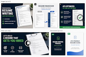 write and optimize professional resumes and cvs