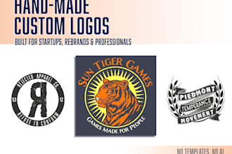 create a custom hand made logo