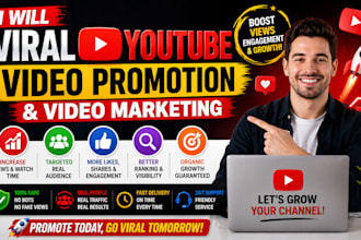 viral youtube vdeo promotion and video marketing