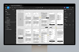 create UI UX wireframes in figma