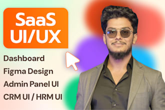 design saas dashboard UI UX, admin panel web app in figma