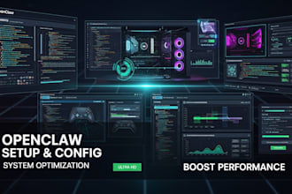 setup and configure openclaw game system with full installation and optimization