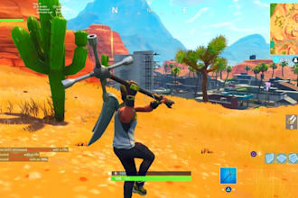 build uefn fortnite, zonewar map parkour battle royale 1v1 2v2map with gameplay