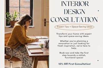 create offer a professional interior design consultation