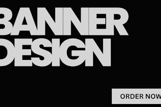 design cooking banner and books for you