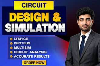 do electronic circuit design and analysis in ltspice, proteus, multisim