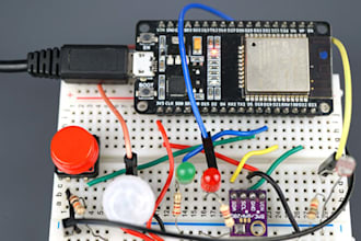 do arduino, esp32 coding and make hardware prototyping with sensors integration