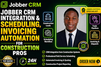 do jobber CRM integration scheduling invoicing automation for construction pros