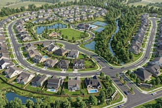 do subdivision renderings, plat maps, lot maps, and site plans for real estate