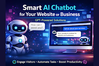 create ai chatbot, whatsapp automation and lead generation system