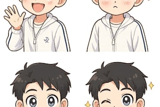 draw custom pngtuber avatar for you