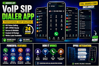 develop voip sipdialer app with android