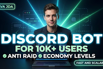 build a scalable discord bot with economy and moderation