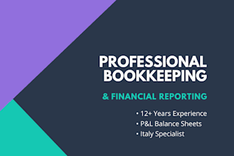 manage your bookkeeping and financial statements