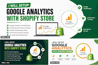 set up google analytics with shopify store