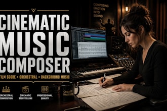 produce radio jingle, podcast intro, youtube intro, brand jingle, brand music