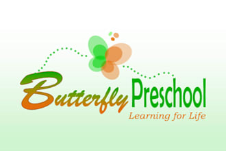 create professional daycare and childcare logo