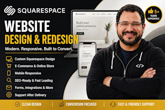 design squarespace website for coaches, personal brands and business websites