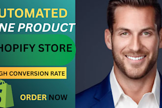 design high converting shopify one product store