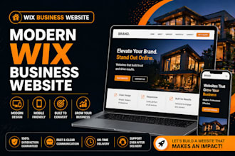 build wix website design redesign wix website with SEO GEO
