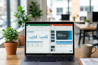 do data entry and management, microsoft excel and powerpoint