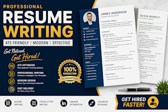 create a professional ats resume and CV design
