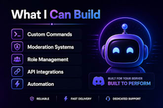 develop a custom discord bot in python