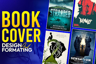 design a book cover for printing