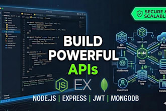 develop secure rest API using nodejs, express and mongodb with jwt auth