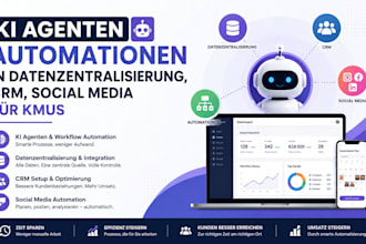 ki agenten automationen in datenzentralisierung, CRM, social media für kmus