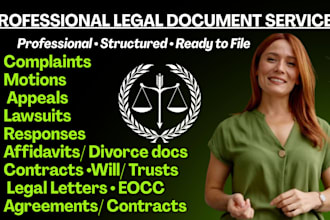 be your lawyer and paralegal