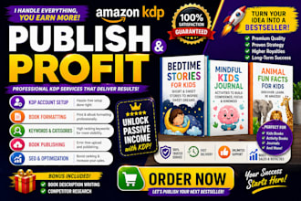 create self book publishing and keyword research for amazon KDP