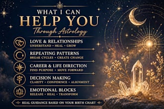 do an intuitive astrology birth chart reading