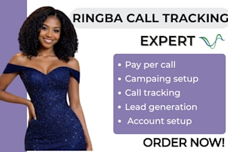 setup ringba, trackdrive, and pay per call IVR routing with API integration