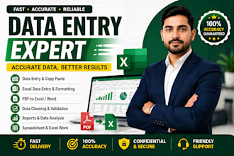 be your data entry expert