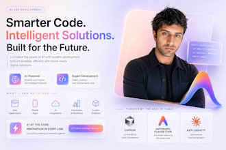 build custom ai tools, web apps, saas and automations
