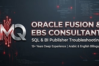 provide expert oracle fusion financials and ebs consulting