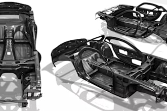 design car parts for manufacturing,vehicle chassis cad,solidworks 3d model,frame