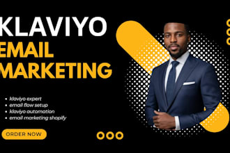 set up klaviyo email marketing flows, campaigns