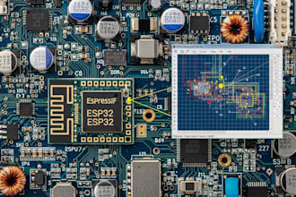 embedded systems arduino code esp32 and pcb design