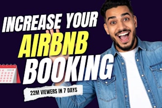 do airbnb promotion, airbnb listing SEO, vrbo marketing to increase bookings
